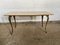 Vintage Brass & Marble Coffee Table, 1950s, Image 12