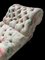 Antique British Victorian Scroll Back Chaise Lounge in Floral Linen, 1800s, Image 12