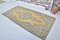 Vintage Yellow Living Room Rug, Image 1