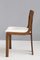 Italian Sculptural Dining Chairs in White Boucle Upholstery, 1950s, Set of 10 7