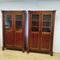 Empire Showcases in Mahogany, Set of 2 16