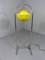 Lampada da terra Flowerpot gialla in stile Cosack, anni '60, Immagine 8