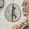 Póster mural anatómico del sistema nervioso, Suecia, años 50, Imagen 11