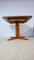 Square Teak Extendable Dining Table with Extension Leaf and Column Base, Denmark, 1970s, Image 4