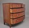 Early 19th Century Mahogany Bowfront Chest of Drawers, 1800 6