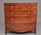 Early 19th Century Mahogany Bowfront Chest of Drawers, 1800 11