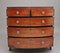 Early 19th Century Mahogany Bowfront Chest of Drawers, 1800 10
