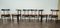 Holz Esszimmerstühle aus Leder von Inger Klingenberg für France & Son, 1960er, 6 . Set 2