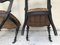 Black Side Chairs, 19th Century, Set of 2, Image 6