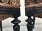 Black Side Chairs, 19th Century, Set of 2 17