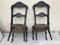 Black Side Chairs, 19th Century, Set of 2 9