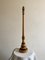 British Scumbled Column Table Lamp with Ebonised Details, 1920, Image 7