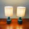 Blue Ceramic Table Lamps from Secla, 1960s, Set of 2 5