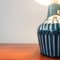 Lampes de Bureau en Céramique Bleue de Secla, 1960s, Set de 2 18