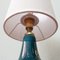 Blue Ceramic Table Lamps from Secla, 1960s, Set of 2, Image 16
