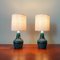 Blue Ceramic Table Lamps from Secla, 1960s, Set of 2 2