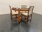 Dining Set for 3 People, 1970, Set of 4, Image 3