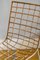 Rattan Chairs with Metal Structure, 1980, Set of 2 2