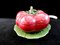 Große Französische Vintage Tomaten Terrine, 1960er 5