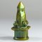 Vintage Eosin Glasur Obelisk Figur von Zsolnay, 1970er 8