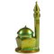Vintage Eosin Glaze Mosque Figurine from Zsolnay, 1980s 1