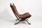 Vintage Cognac Focus Lounge Chair for Bramin Møbler, 1970s, Image 2