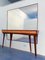 Mid-Century Italian Inlaid Console Table with Mirror by Andrea Gusmai, 1950s 1