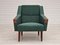 Vintage Danish Velvet-Corduroy Armchair from Rolschau Møbler, 1970s, Image 1