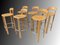 Tabourets de Bar Scandinaves par Bruno Rey pour Dietiker, 1970, Set de 6 1