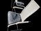 D20 Wicker Chairs in Stainless Steel and Leather from Tecta, 1980s, Set of 2, Image 5