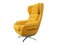 Vintage Swivel Wing Egg Armchair from Up Závody, 1970s, Image 15