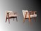 Vintage 366 Easy Chairs by Józef Chierowski, 1960, Set of 2 6