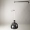 AM/AS Ceiling Lamp with Chromed Swing Arm by Franco Albini for Sirrah, 1960s 8