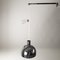 AM/AS Ceiling Lamp with Chromed Swing Arm by Franco Albini for Sirrah, 1960s, Image 8