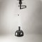 Lampada da soffitto AM/AS con braccio flessibile cromato di Franco Albini per Sirrah, anni '60, Immagine 1