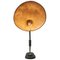 Vintage Industrial Grey Metal Table Lamp with Wooden Handle 3