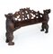 Black Forest Carved Bear Bench 1