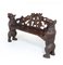 Black Forest Carved Bear Bench 12