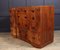 English Art Deco Burr Walnut Chest of Drawers, 1930s, Image 8