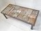 Mid-Century French Coffee Table in Ceramic and Steel, 1960s, Image 7