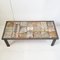 Mid-Century French Coffee Table in Ceramic and Steel, 1960s 3