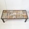 Mid-Century French Coffee Table in Ceramic and Steel, 1960s, Image 3