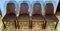 Art Deco Chairs in Walnut, 1920, Set of 4 2
