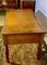 Desk with Golden Leather and Small Iron Details 6