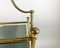 Vintage Brass and Smoked Glass Magazine Stand by Maison Bagues, 1960s 5