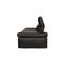 Dark Gray Leather 2-Seater Sofa by Koinor Raoul 10