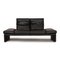Dark Gray Leather 2-Seater Sofa by Koinor Raoul, Image 1