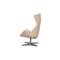 Beige 808 Fabric Armchair & Footstool from Thonet, Set of 2 15