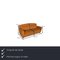 2-Seater Leather Sofa in Orange from de Sede 2