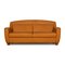 2-Seater Leather Sofa in Orange from de Sede 1